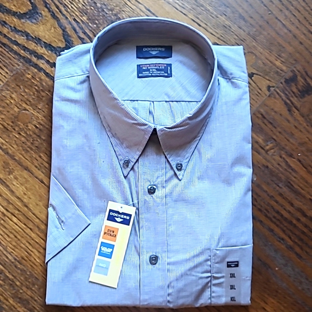 Dockers stain defender new dress shirt